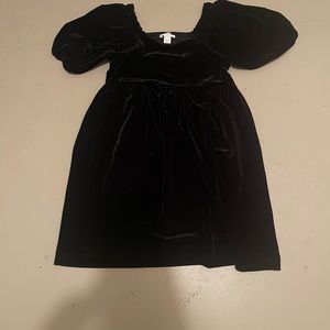 Girl’s Crewcuts Velvet Puff Sleeve Midi Dress size 6